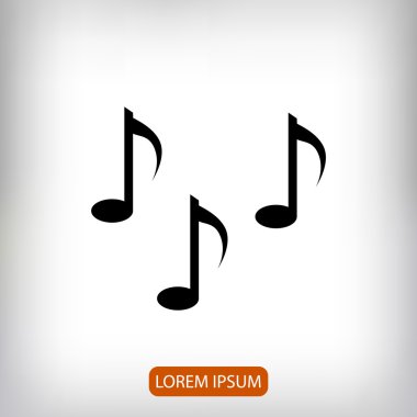 müzik notlar simgeler