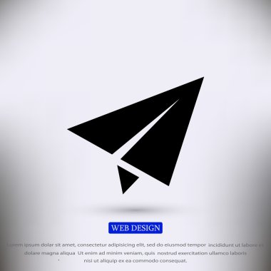 Düzlem Düz Simgesi