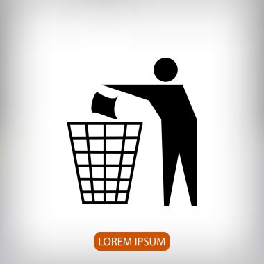 geri dönüşüm işareti simgesi