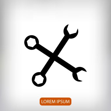 Onarım araçlar simgesi