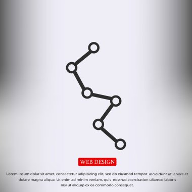 iş diyagram simgesi 