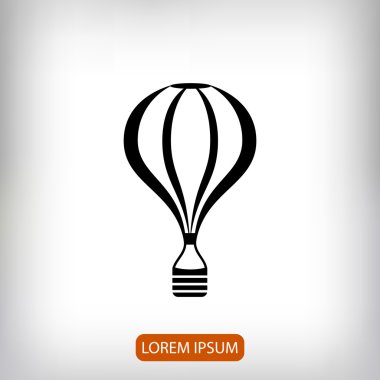 Hava balonu simgesini