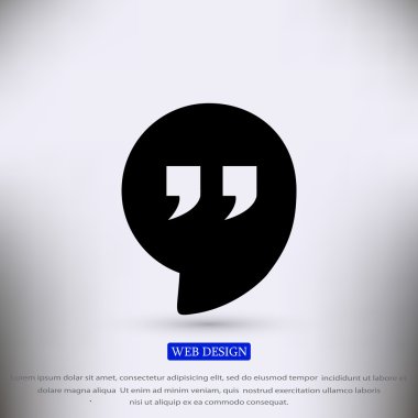 Tırnak işareti simgesi