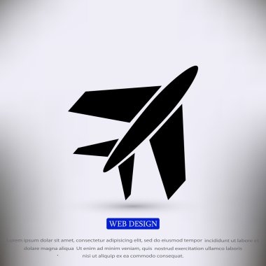 Düzlem Düz Simgesi