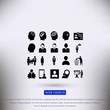 iş simgeleri ayarlandı