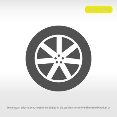 Direksiyonu düz simgesi