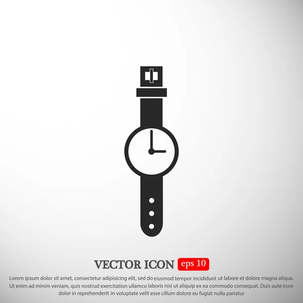 Ikone der Handuhr — Stockvektor