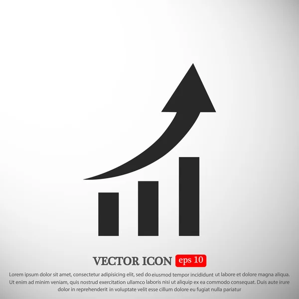 Grafik-Ikone — Stockvektor