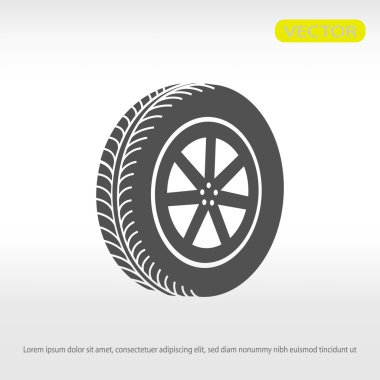 Direksiyonu düz simgesi