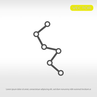 iş diyagram simgesi 