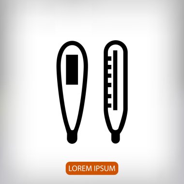 sıcaklık termometre simgesi