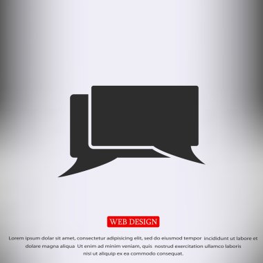 konuşma balonu simgesi