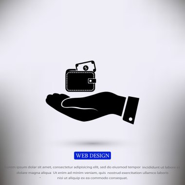 M-cüzdan'el simgesi