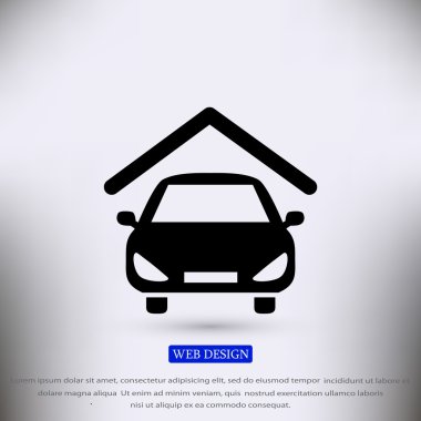 Arabayı düz simgesi