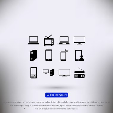 İletişim aygıtları simgeler