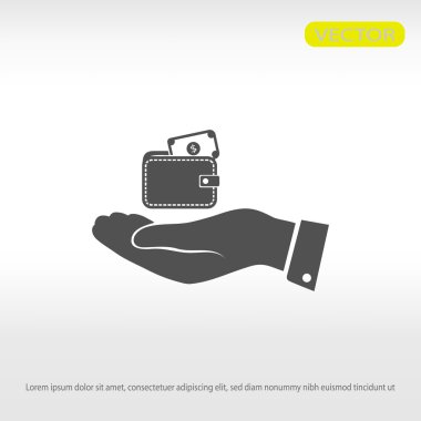 M-cüzdan'el simgesi