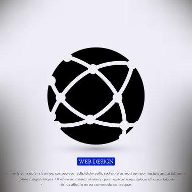 Küresel teknoloji simgesi