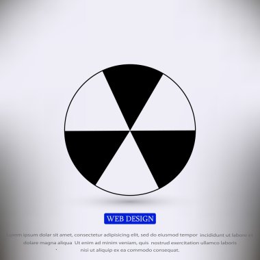 Radyoaktif işareti simgesi