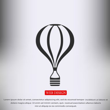 Hava balonu simgesini