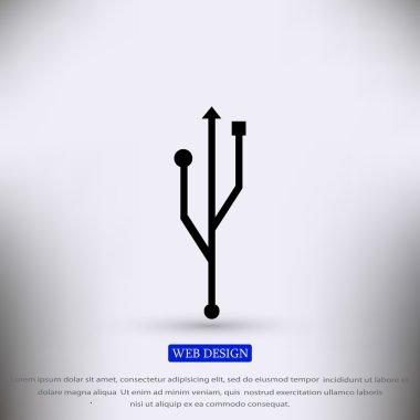 USB işareti simgesi