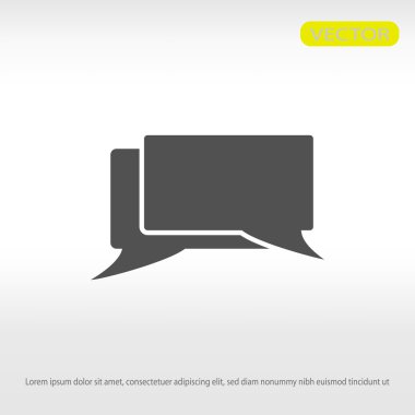 konuşma balonu simgesi