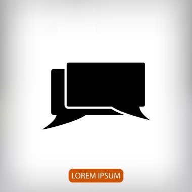 konuşma balonu simgesi