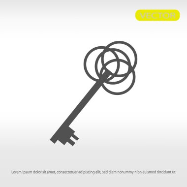 anahtar işareti simgesi