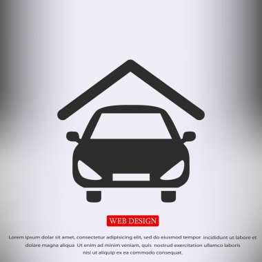 Arabayı düz simgesi