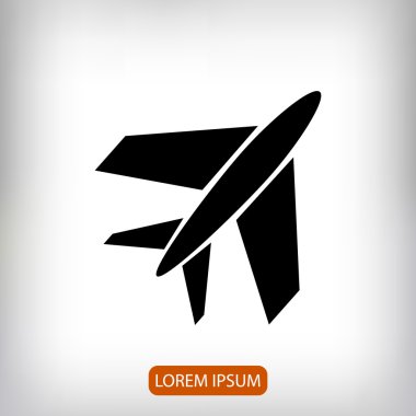 Düzlem Düz Simgesi