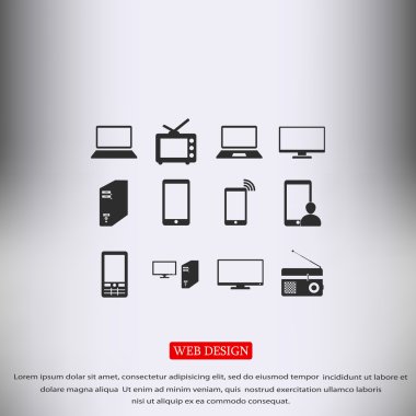 İletişim aygıtları simgeler