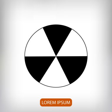 Radyoaktif işareti simgesi