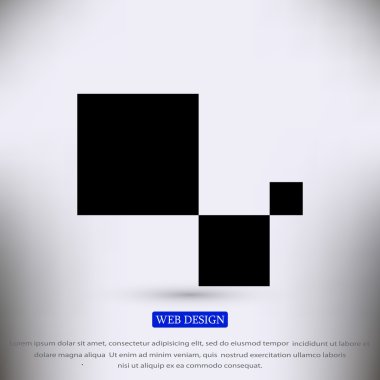 Küpleri düz simgesi 