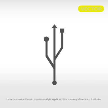 USB işareti simgesi