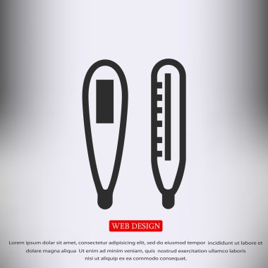 sıcaklık termometre simgesi