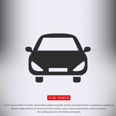 Arabayı düz simgesi