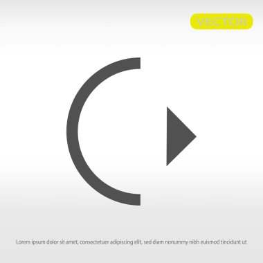 düz simgesi oynamak