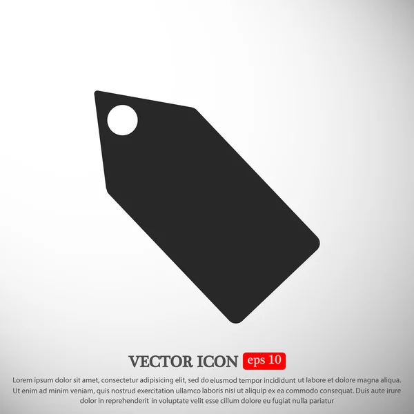 Venta icono plano — Vector de stock