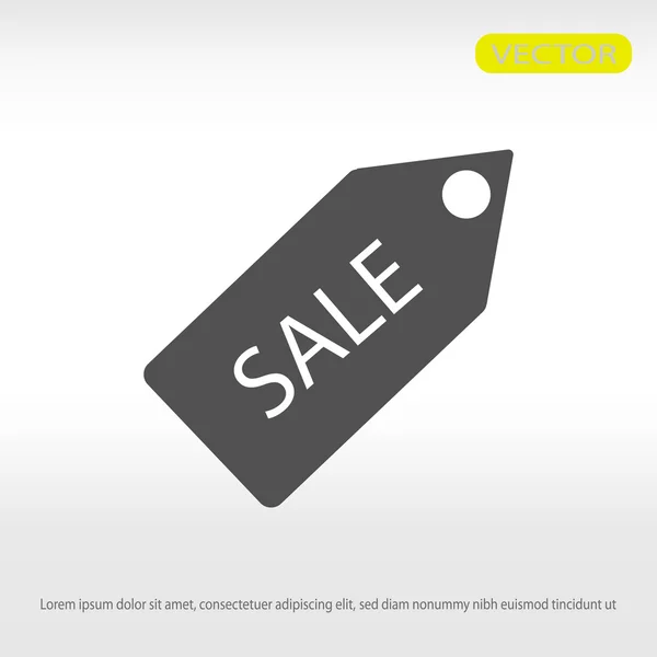 Sale tag icon — Stock Vector