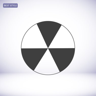 Radyoaktif işareti simgesi