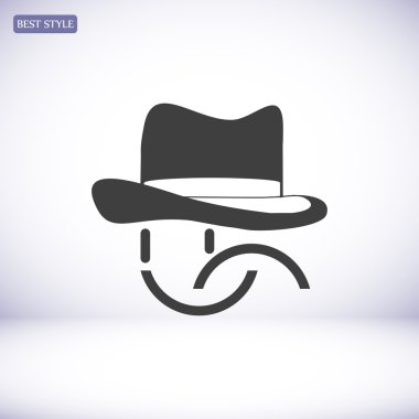 gülümseme vektör simgesi