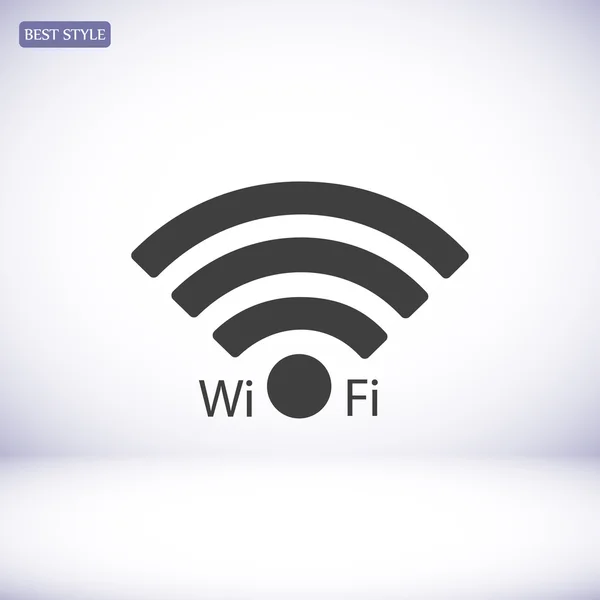 Icono de signo Wi-Fi — Archivo Imágenes Vectoriales