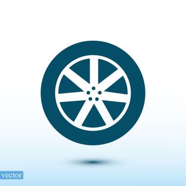 Direksiyonu düz simgesi