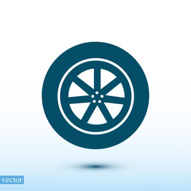 Direksiyonu düz simgesi