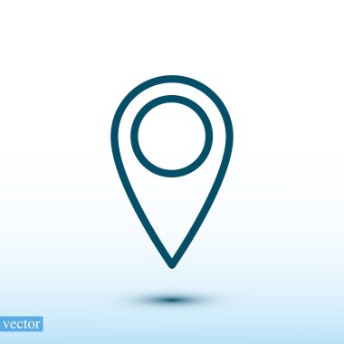 harita işaretçi simgesi