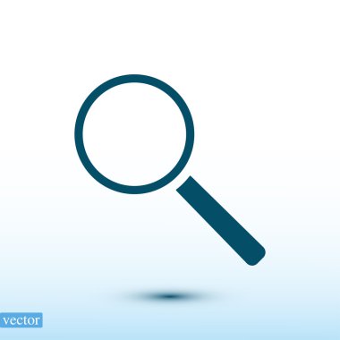 Büyütme cam simgesi