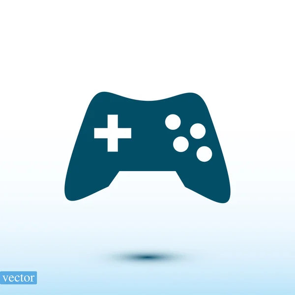 Game flat icon — Stock Vector