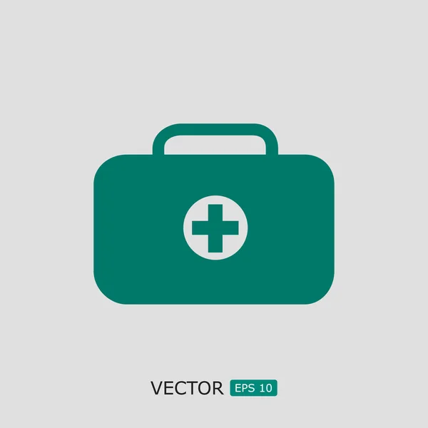 Medical bag icon — Stock Vector