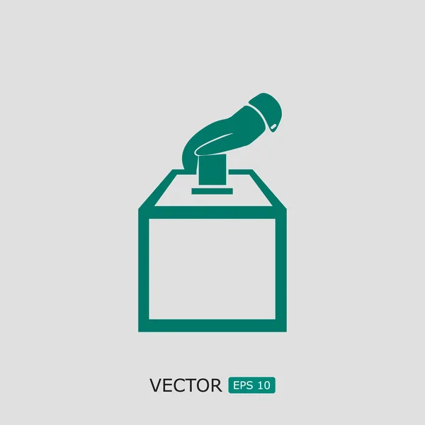 Stemming stemming pictogram — Stockvector