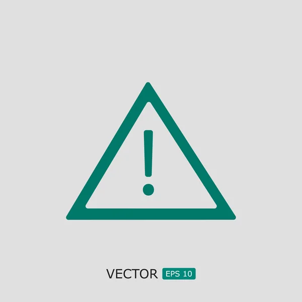 Señal de advertencia icono — Archivo Imágenes Vectoriales