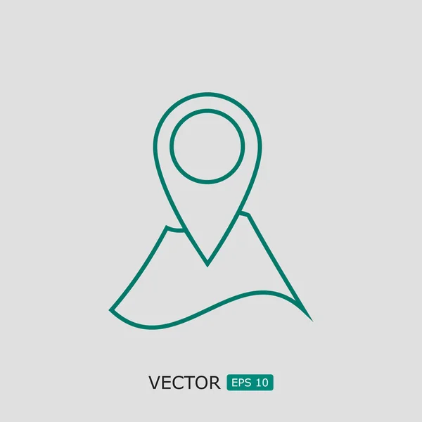 Icono de guía del navegador — Vector de stock